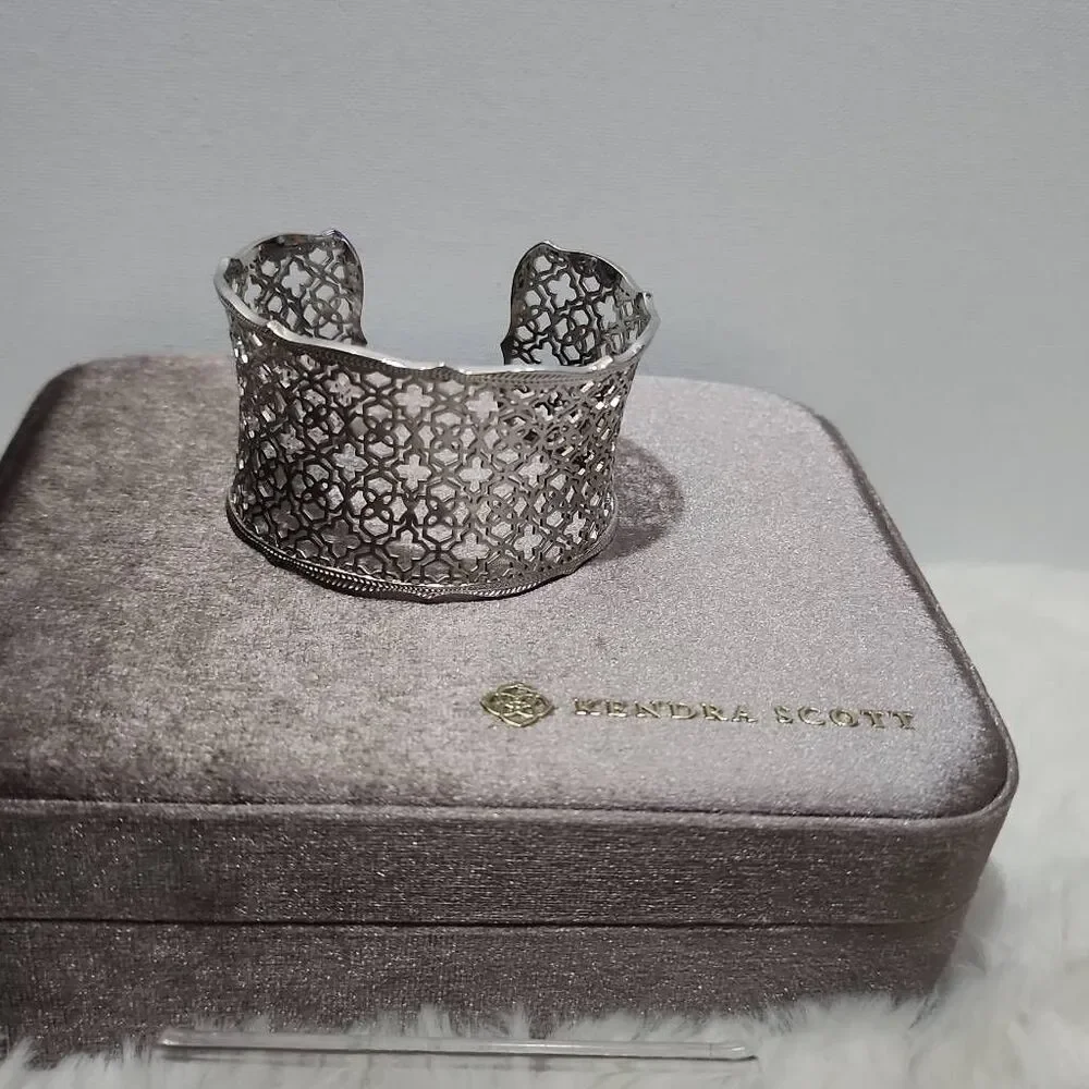 Kendra Scott Candice Cuff Bracelet Silver-Tone